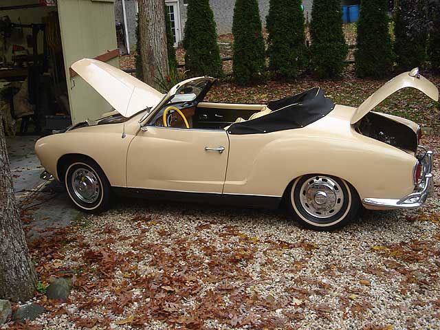 For Sale 1967 Karmann Ghia Convertible with original documentation and 